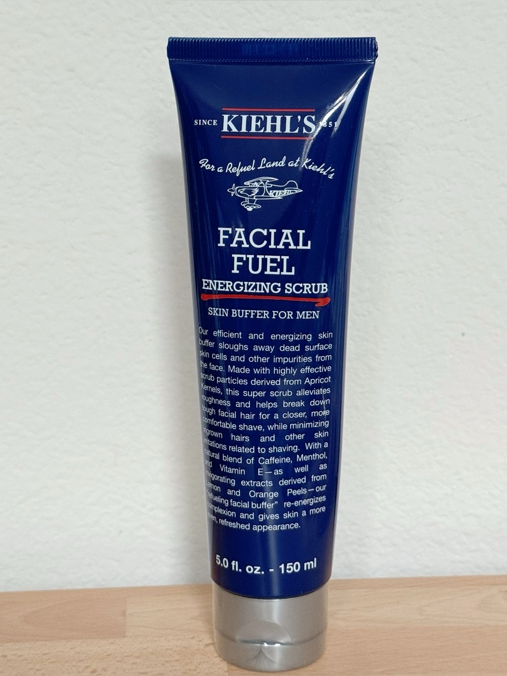 Kiehl's Facial Fuel Energizing Scrub Skin Buffer For Men 5 oz / 150 ml Sealed
